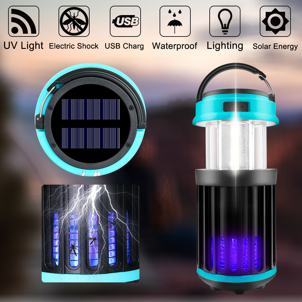 Solar LED Electric Mosquito Killer Lamp