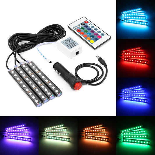 LED Strip Light4pcs Car RGB