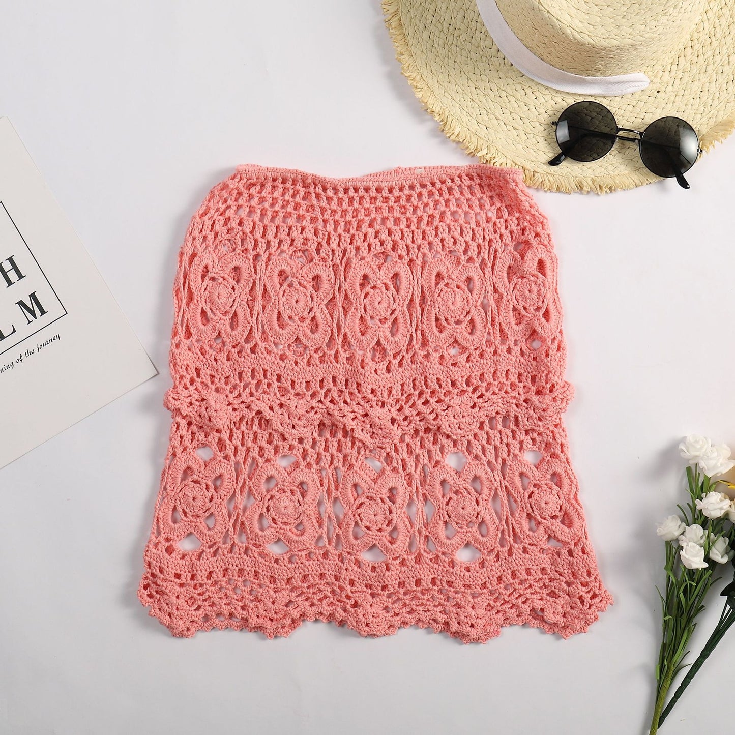 Bohemian Hollow Knitted Bikini an Beach Wrap