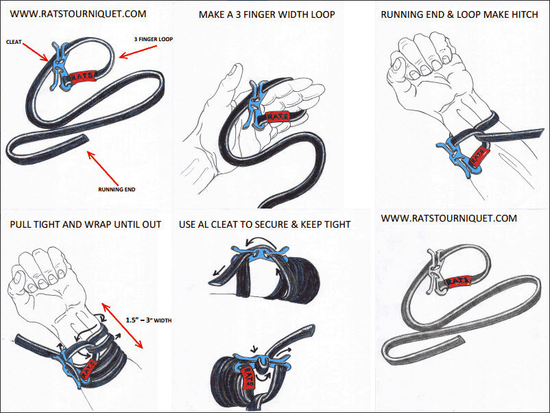 Jungle Fast Tourniquet Poison Belt