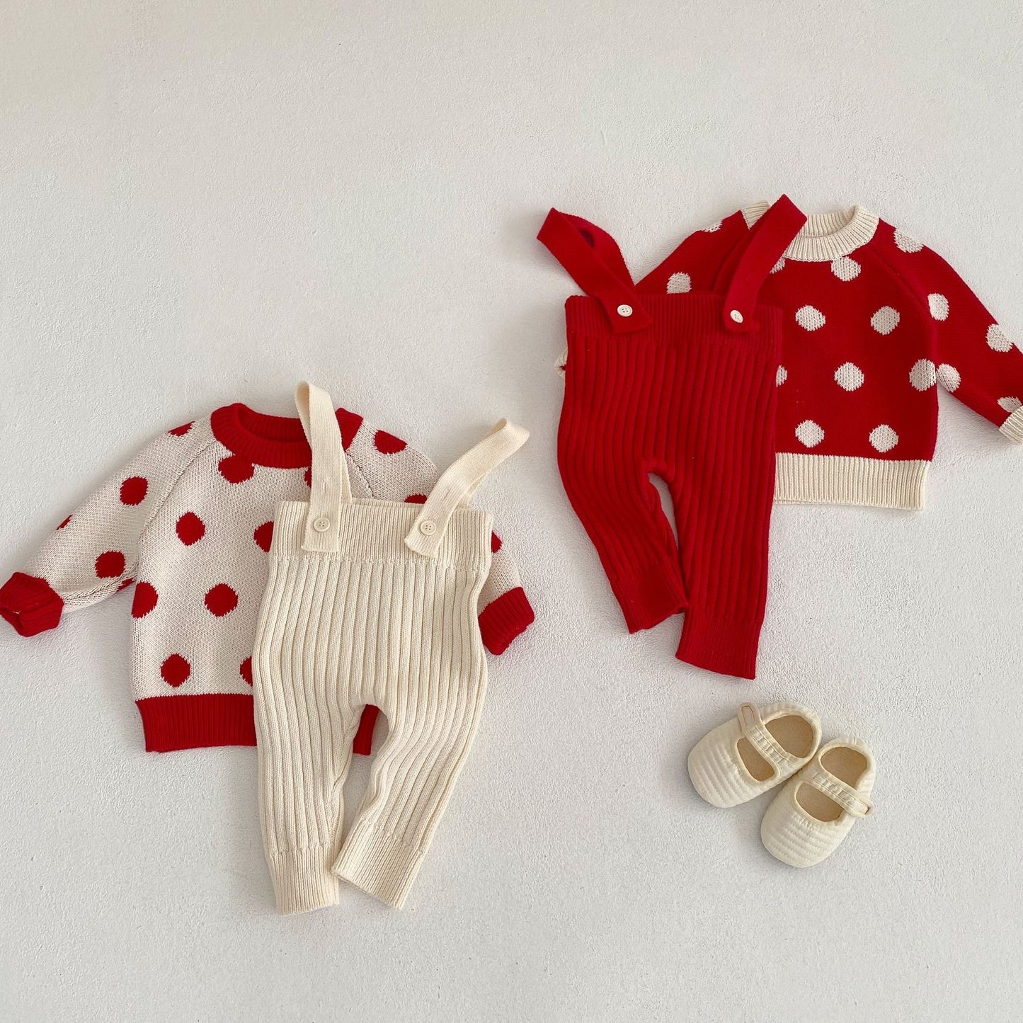 Baby Polka Dot Set