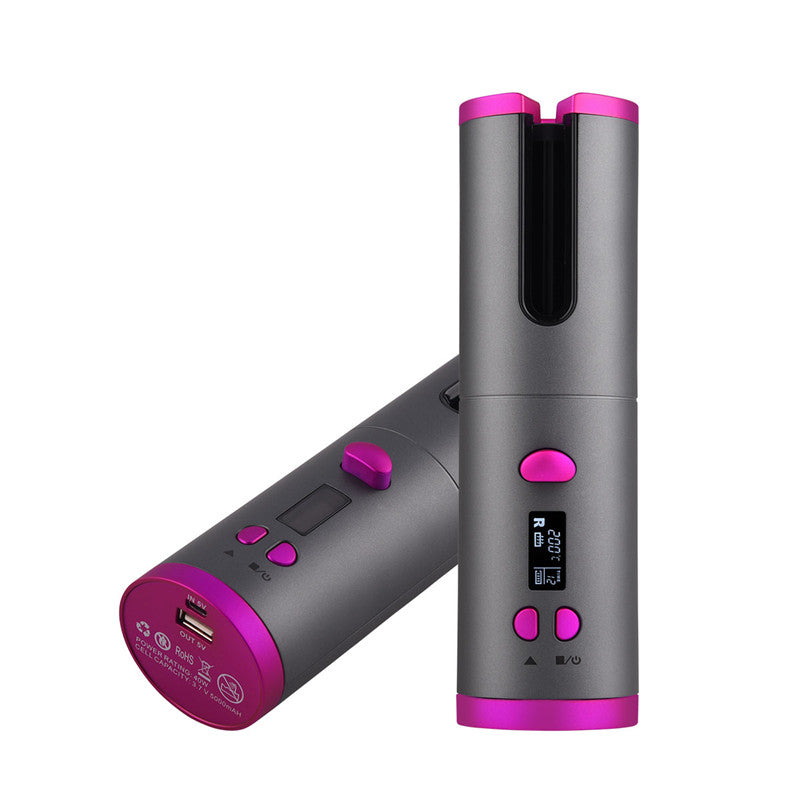 Unbound Automatic Hair Curler- Cordless