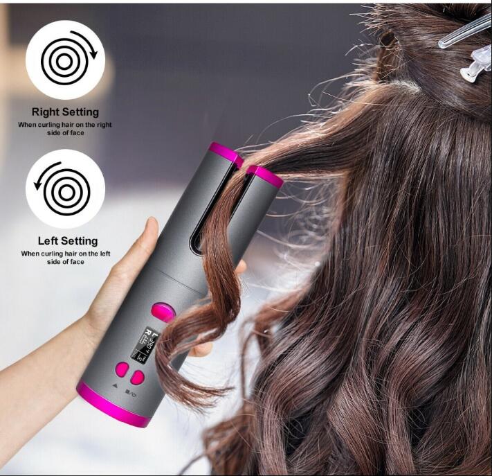 Unbound Automatic Hair Curler- Cordless