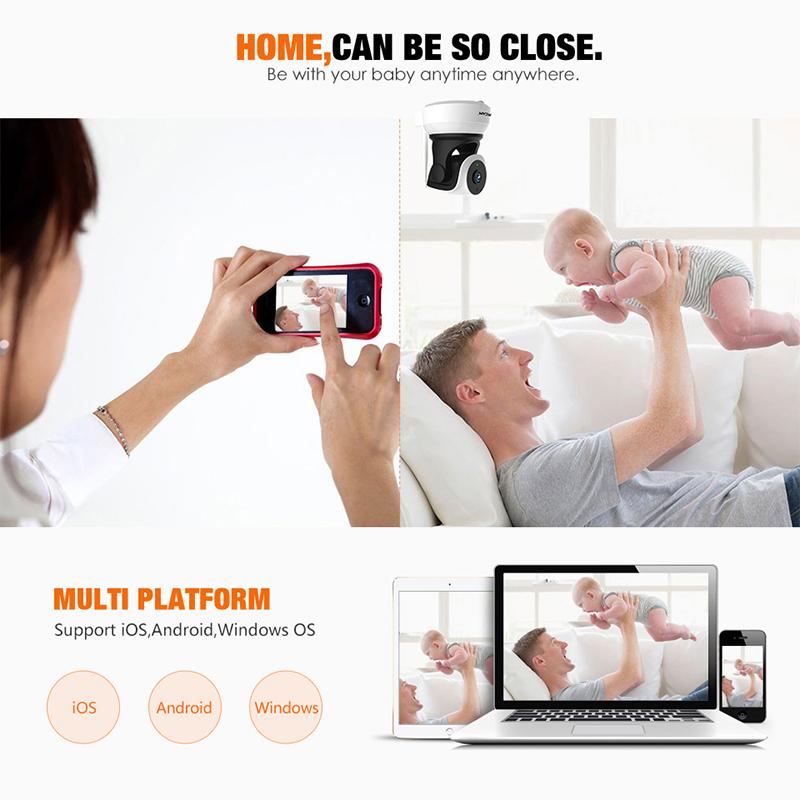 Cam HD Indoor -Wireless Security IP Camera