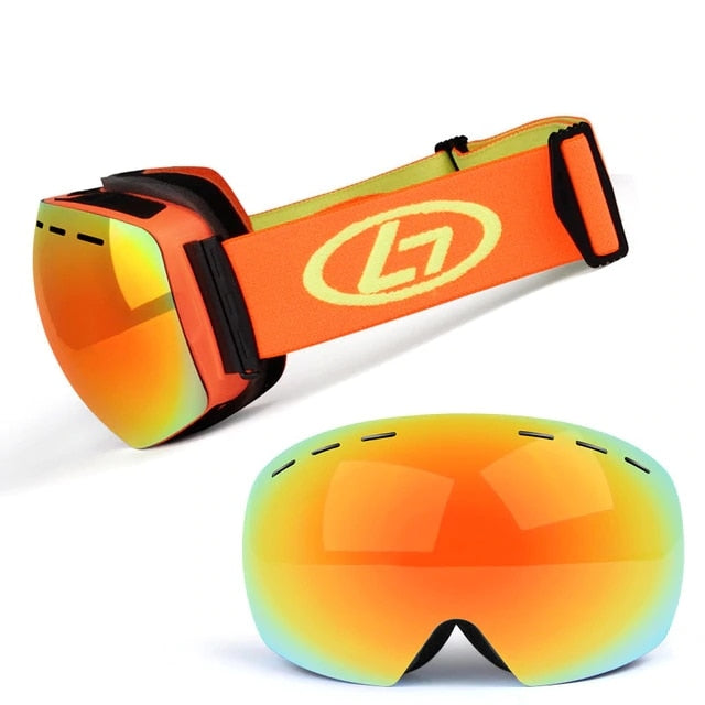 Ski Goggles Double Layers UV /Anti-fog