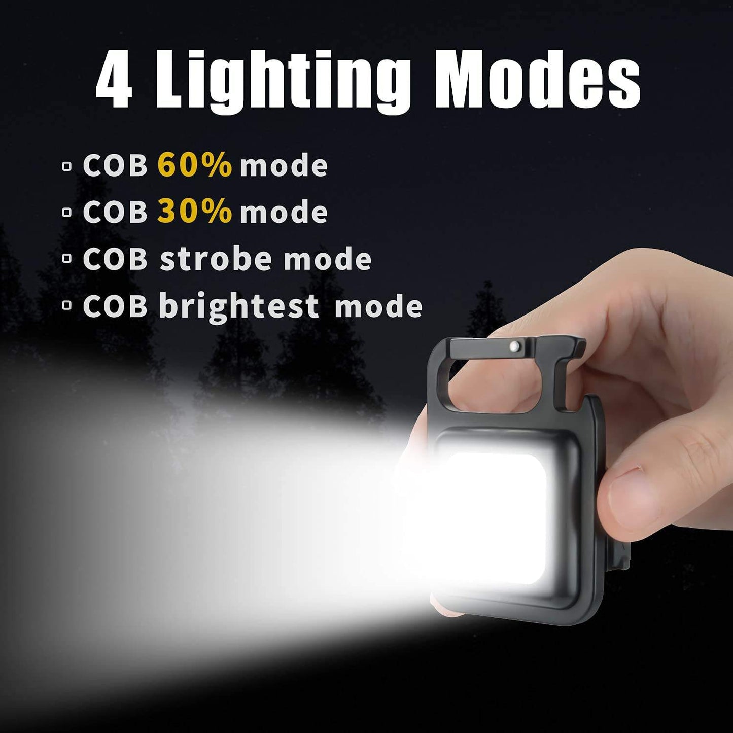 Multifunctional Mini COB Work Light TYPE-C