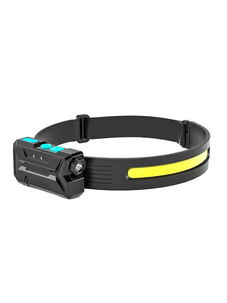 LED Induction COB Headband Cycling Light