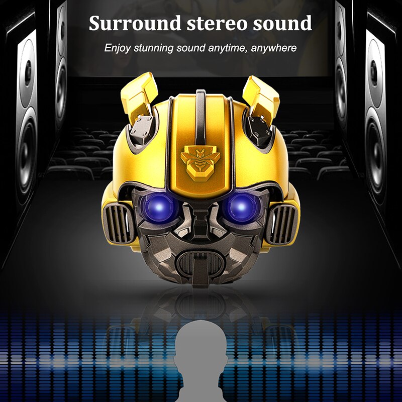 Transformers Bumblebee Helmet -Wireless Bluetooth Speaker