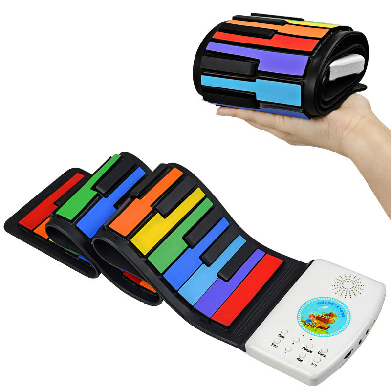 Rainbow Handroll Piano-49 Key