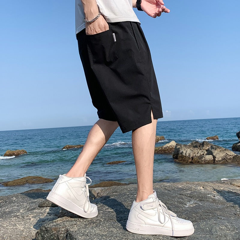 Ice Silk Thin Shorts- Men's Summer Pants