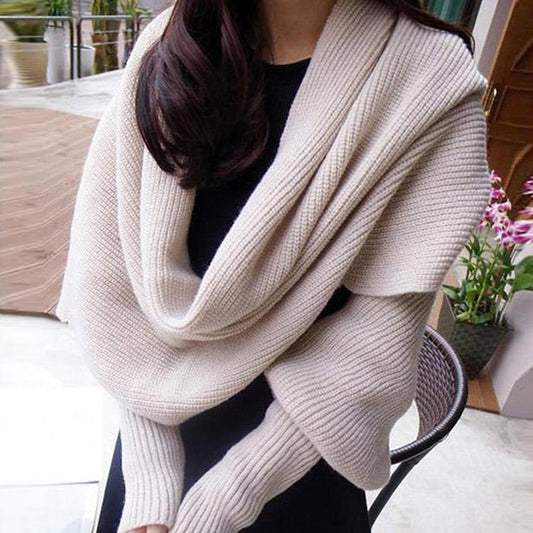 New Autumn/winter Fashion Knitted Cardigan Shawl