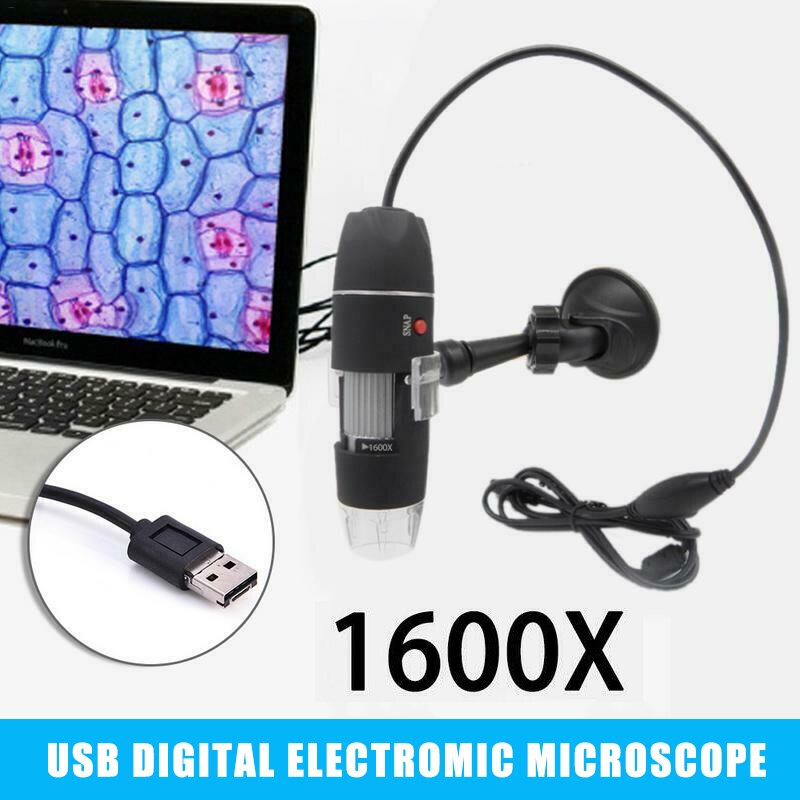 LED Microscope Camera- 1000X/1600X Magnifier