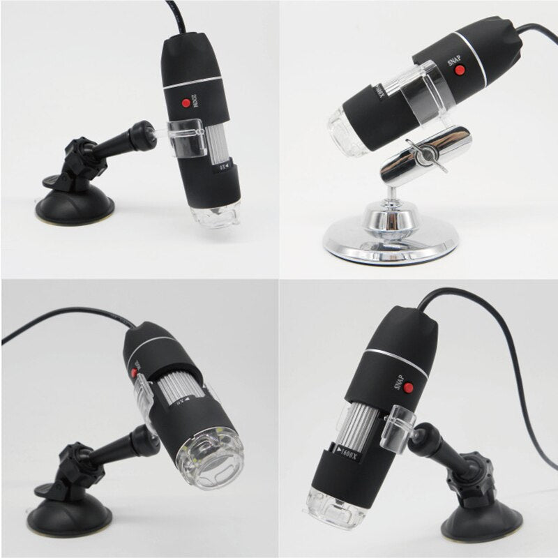 LED Microscope Camera- 1000X/1600X Magnifier