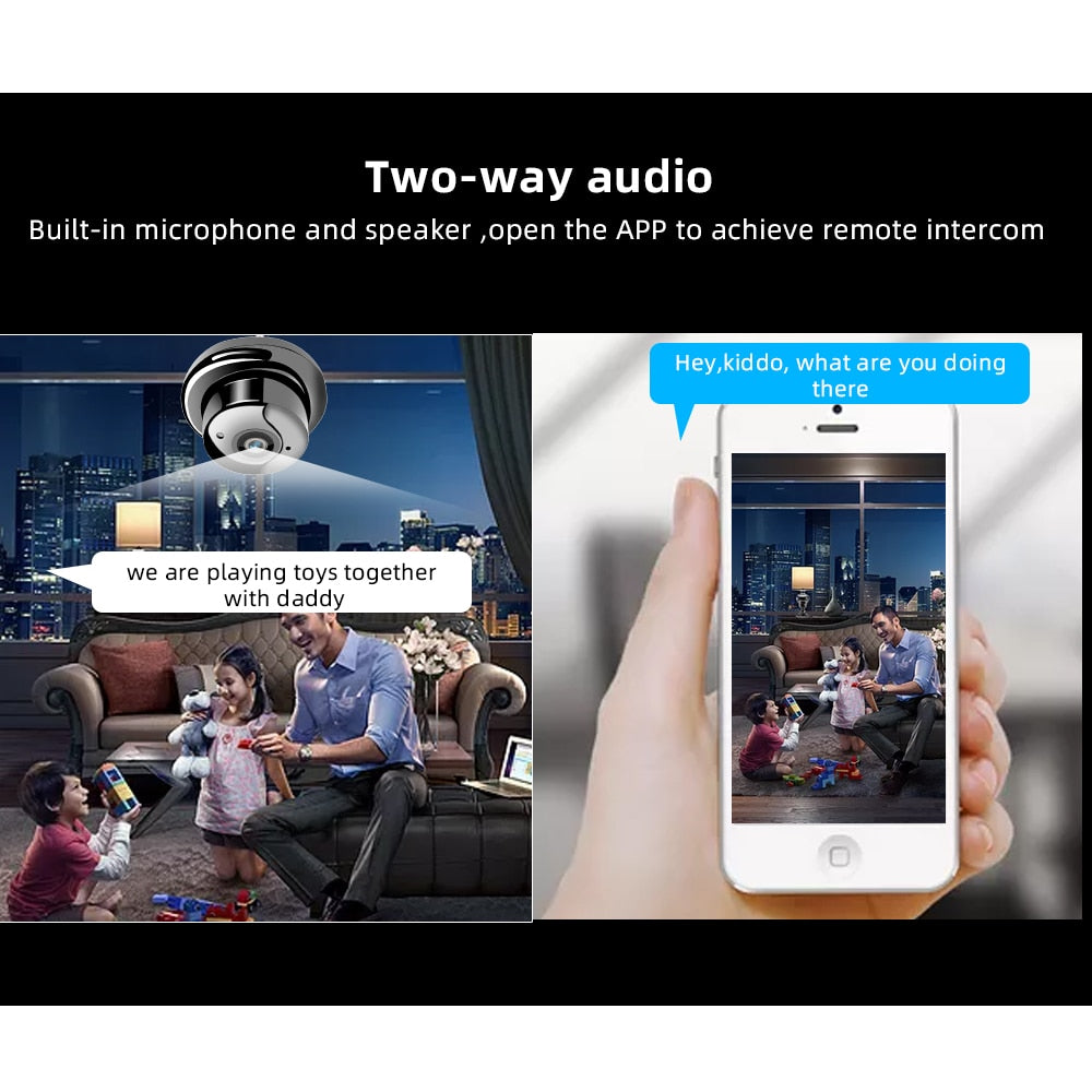 Wireless Mini Wi Fi Camera & Home Security Camera