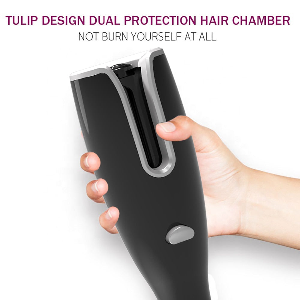 LCD Full Automatic Hair Curler