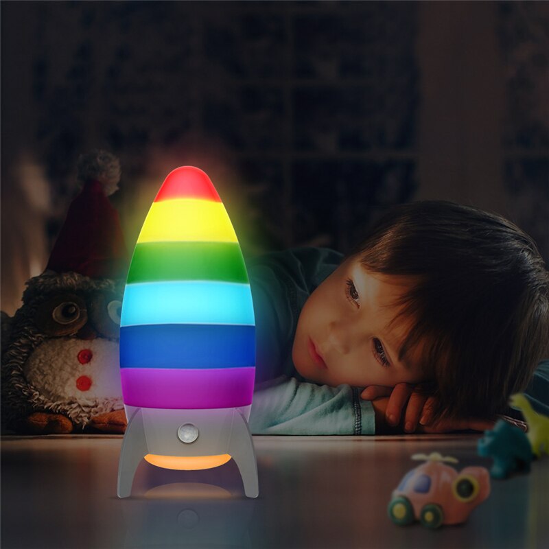 LED Rocket Table Lamp