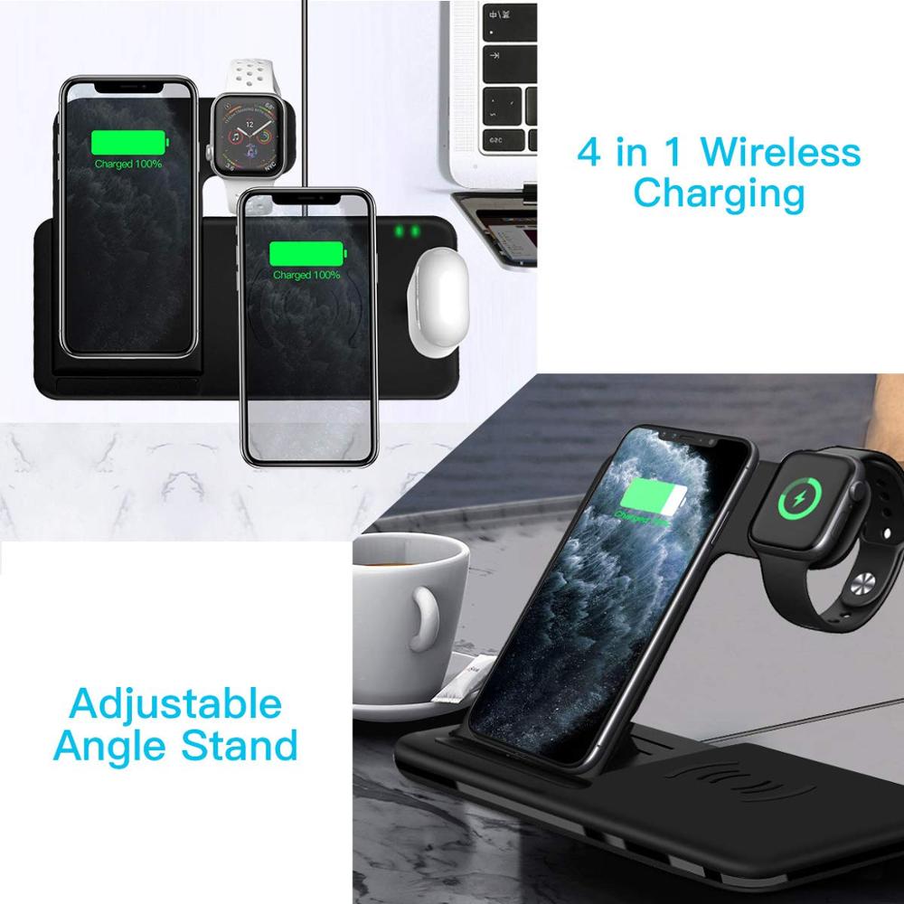 Fast Wireless Charger Stand For iPhone