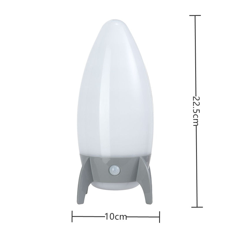 LED Rocket Table Lamp