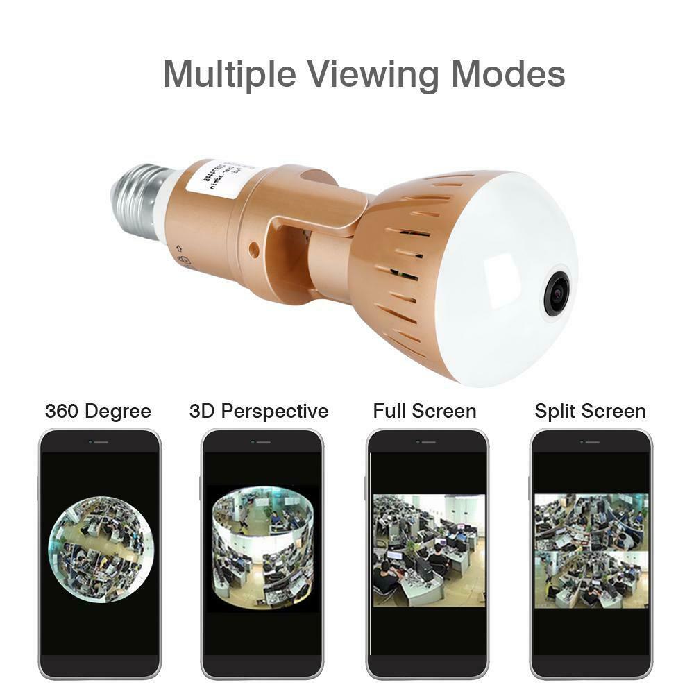 Camera Bulb- Lamp light- Wireless 200W