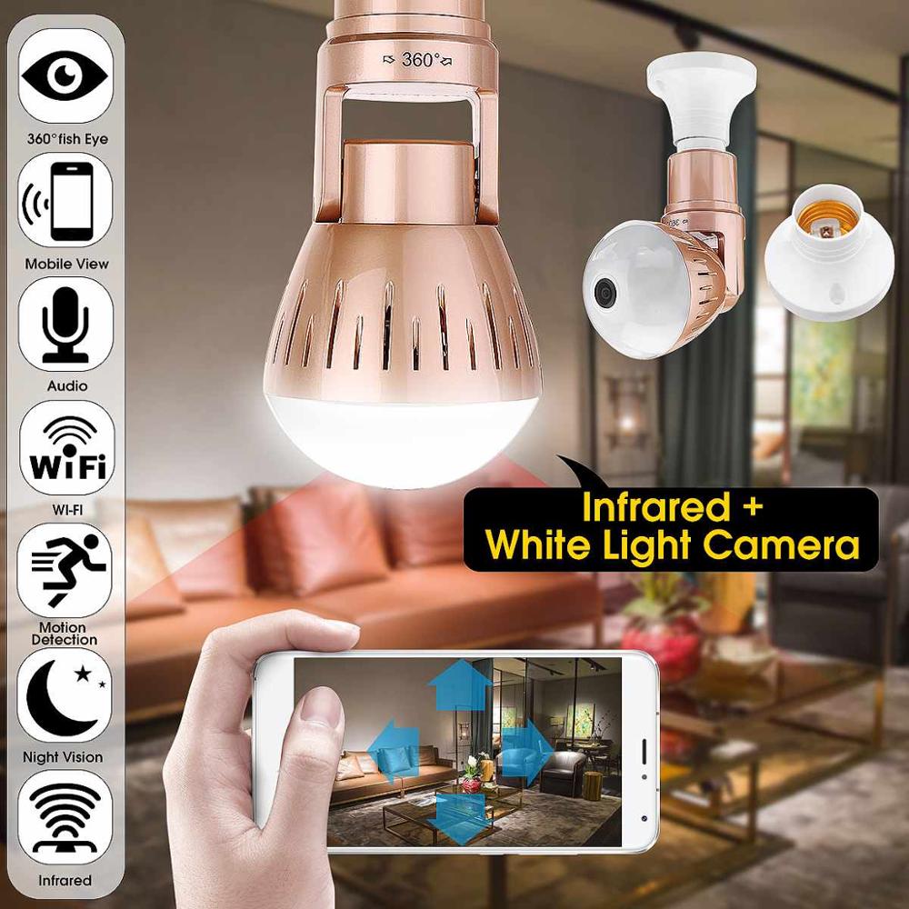 Camera Bulb- Lamp light- Wireless 200W