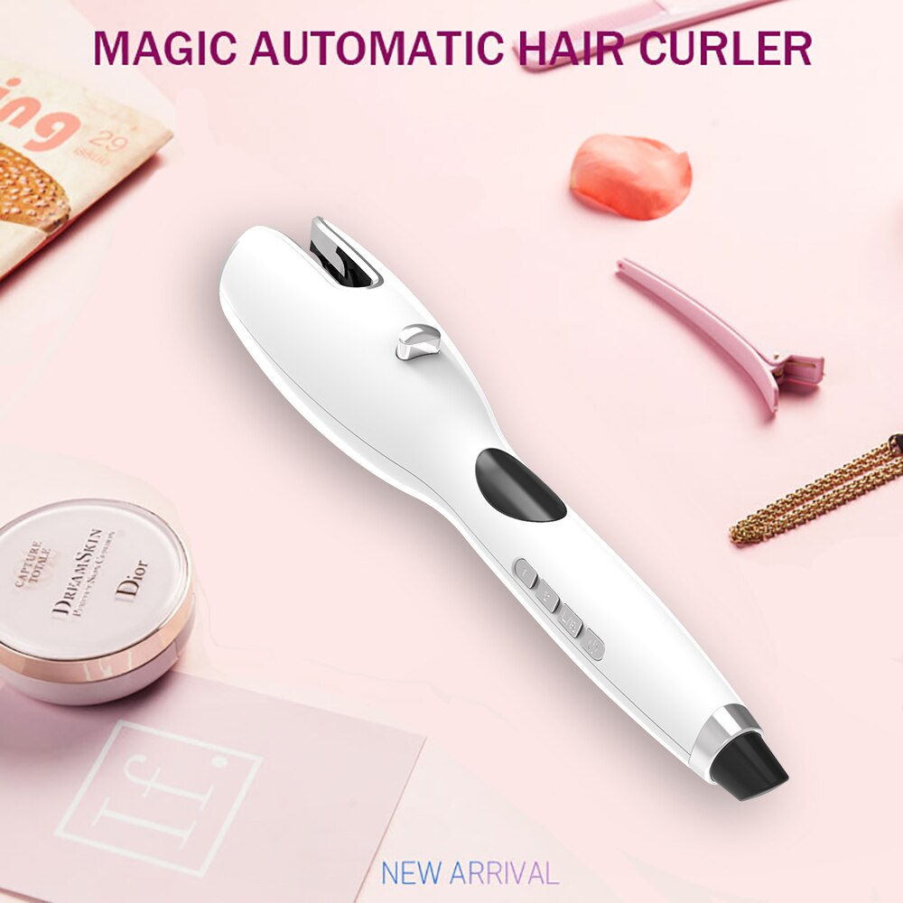 LCD Full Automatic Hair Curler